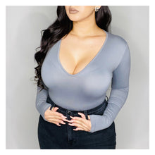 Load image into Gallery viewer, Forever bodysuit- gray
