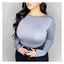 Load image into Gallery viewer, Forever bodysuit- gray
