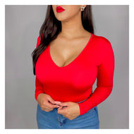 Forever bodysuit-red